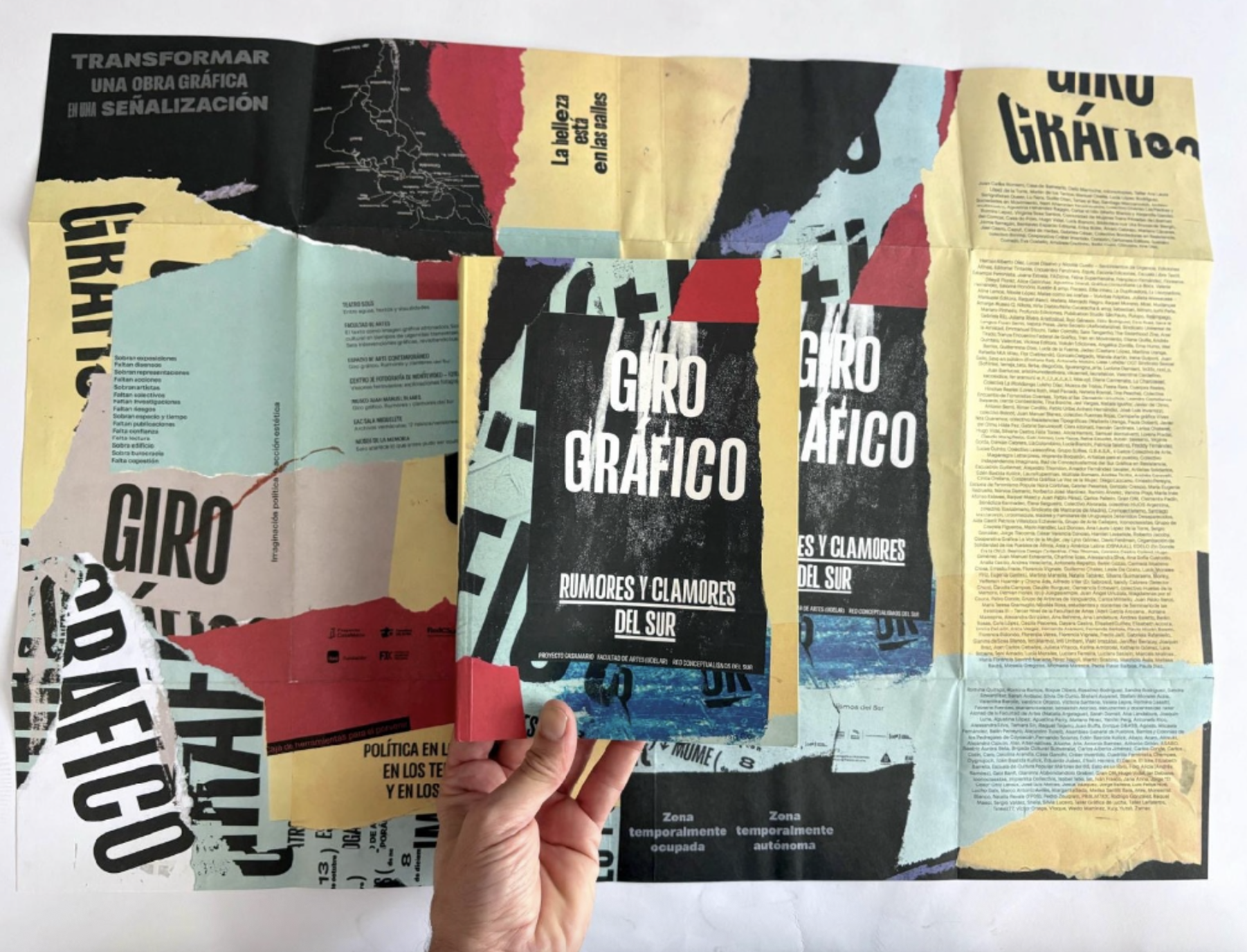 Catálogo Giro gráfico. Rumores y clamores del sur